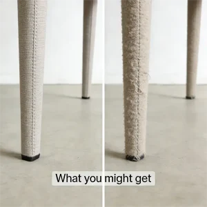 office chair Comparison between Online Photos and Physical Objects